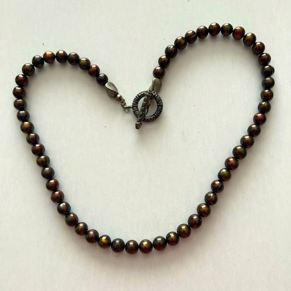 Real pearl necklace